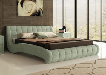 Кровать Nuvola 1 в ткани