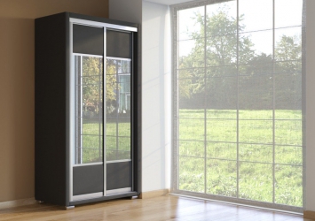 Шкаф-купе 2-х дверный Orma Soft зеркальный