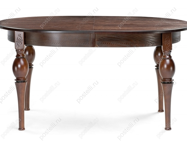 Стол Авилла орех темный/орех (Арт 483901)