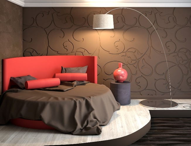 Круглая кровать Конкорд Caprice