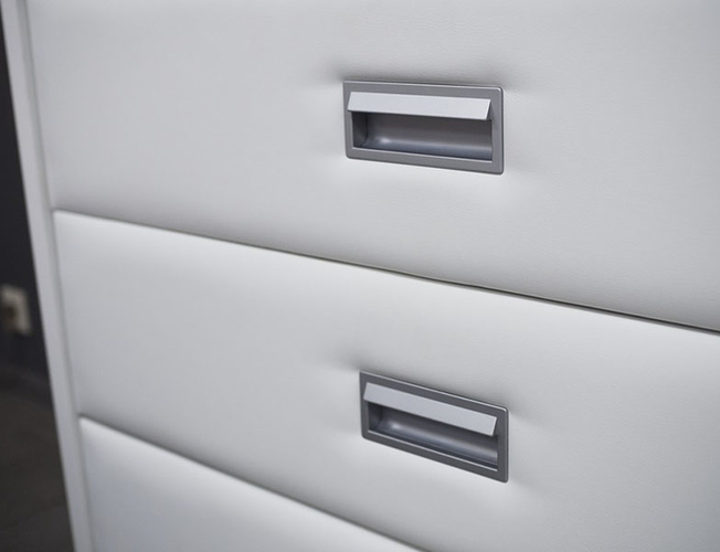 Туалетный столик Como/Veda 5 ящиков (ЛДСП)