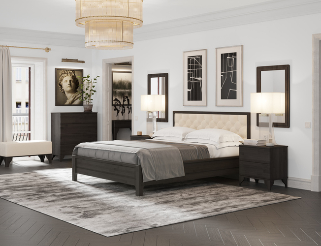 Спальная система Gloria Grand из массива сосны