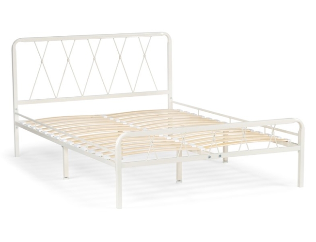 Полутороспальная кровать Иоханна 18 белая