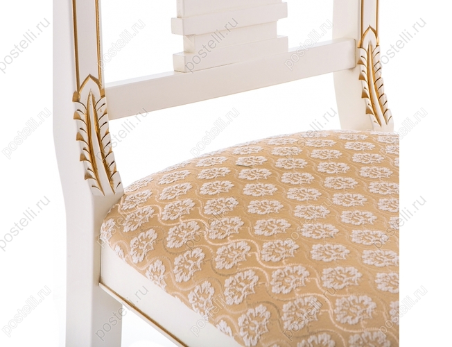 Стул Roy W/З молочный с патиной (Арт.319275)