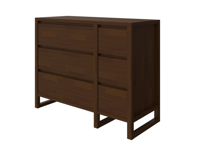 Комод Canada (6 ящиков), Орех