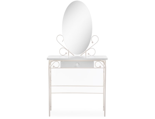 Туалетный столик Клео 3 белый/белый (Арт.446224)