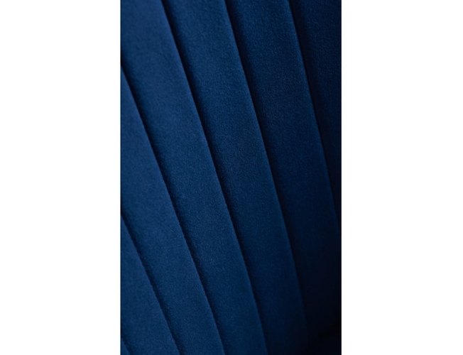 Стул на металлокаркасе Gabi 1 dark blue/black (Арт.15353)