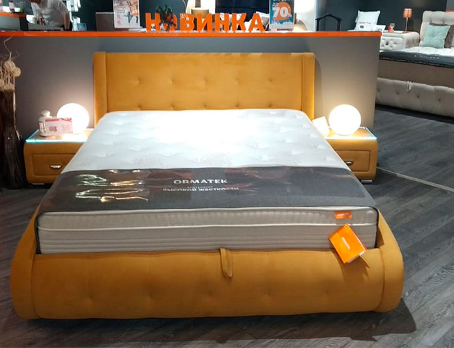 Кровать Leonardo в ткани