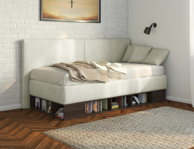 Односпальная кровать тахта Lancaster с ПМ