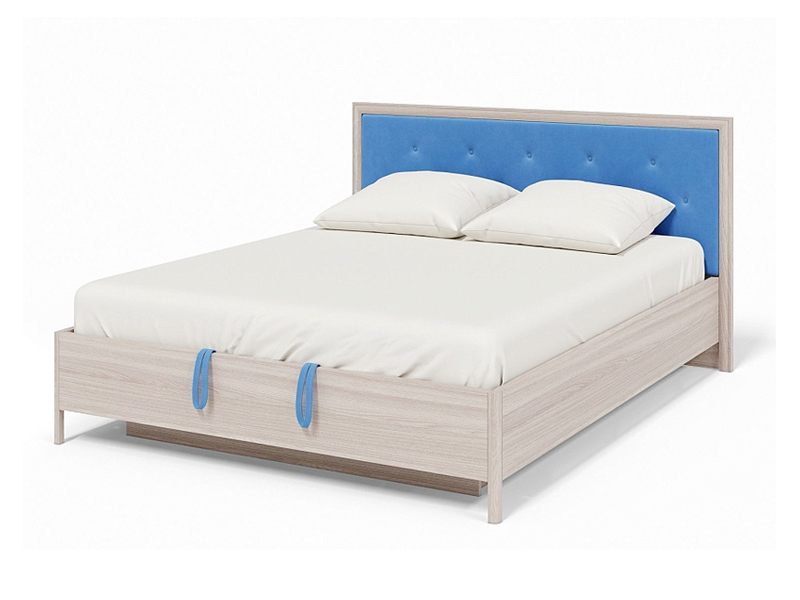 Кровать Севилья с ПМ, Nordic Blue