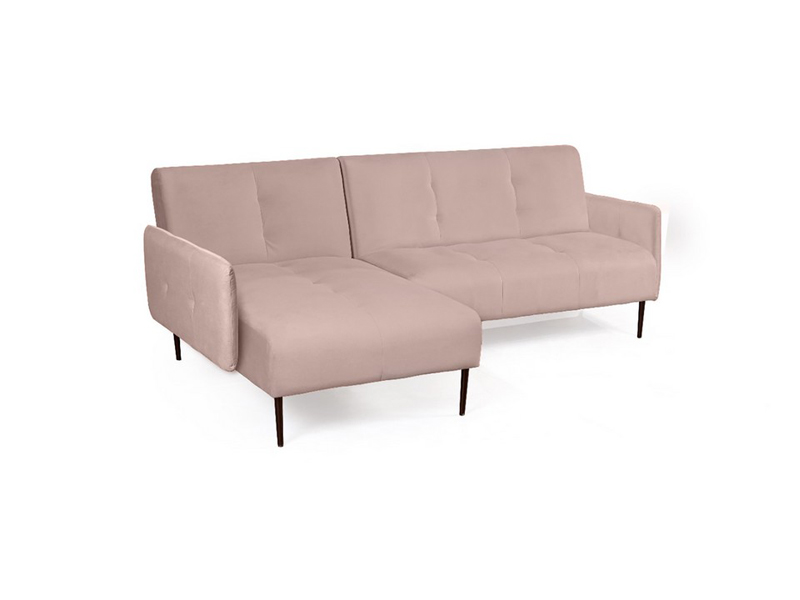 Угловой диван-кровать Monaco с подлокотниками, Breeze ivory