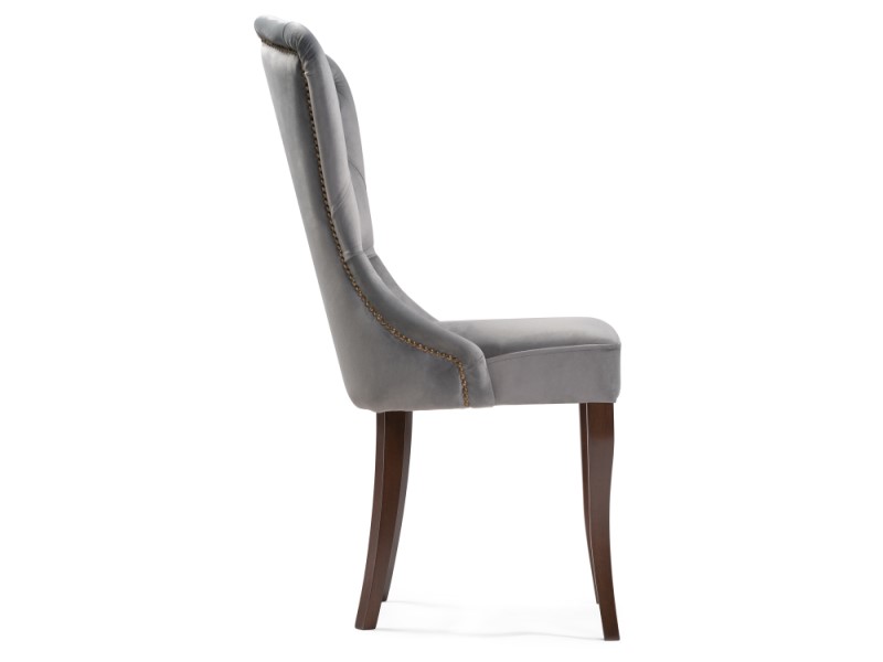 Деревянный стул Милано 1 серый/орех (Арт.477797)