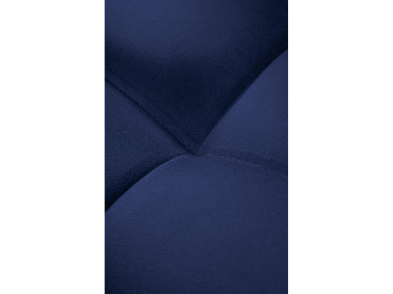 Стул на металлокаркасе Челси велюр синий/черный (Арт.502086)